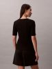Calvin Klein - Áo Thun Tay Ngắn Nữ CK Variegated Rib Nano Logo