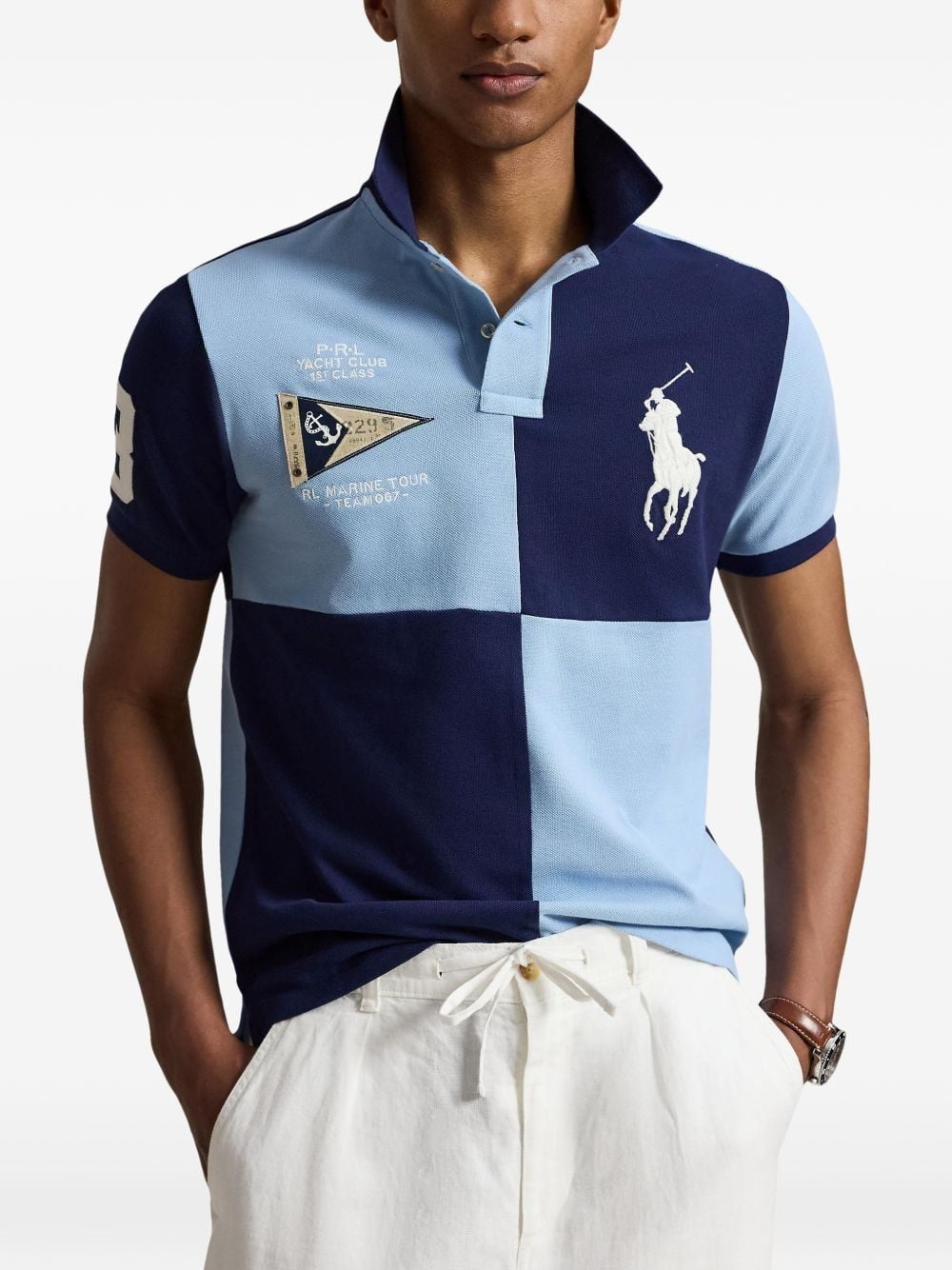 Ralph Lauren - Áo Thun Có Cổ Nam KNIT-POLO Slim Fit