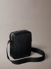 Calvin Klein - Túi đeo chéo nam Embossed Allover Monogram Reporter Bag