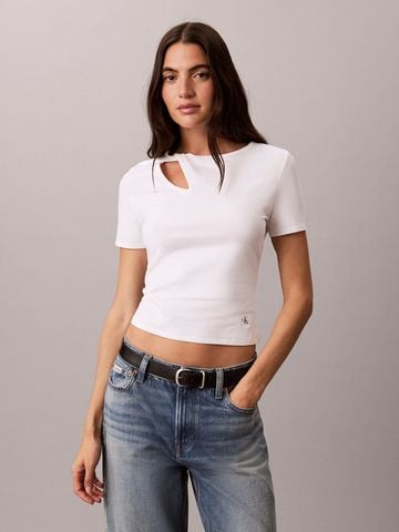 Calvin Klein - Áo Thun Tay Ngắn Nữ CTN Stretch Sensual Tee