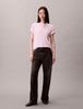 Calvin Klein - Áo thun thời trang nữ Cocktail Logo Graphic Boxy T-Shirt
