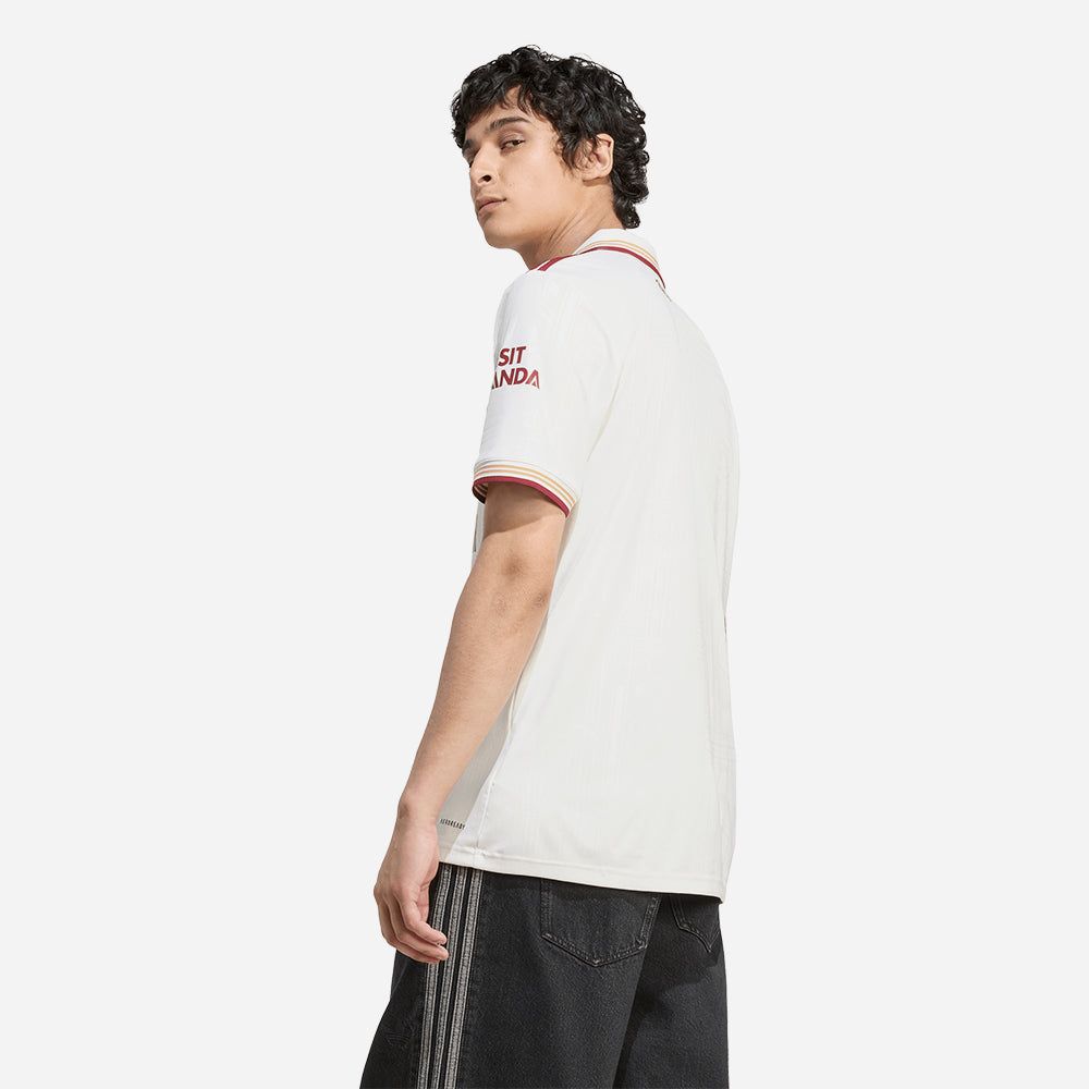 adidas - Áo thun đá banh Nam Men's Adidas Arsenal 25/26 Third Football Jersey - White