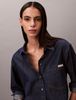 Calvin Klein - Áo Sơ Mi Nữ Cropped Denim Dad Shirt
