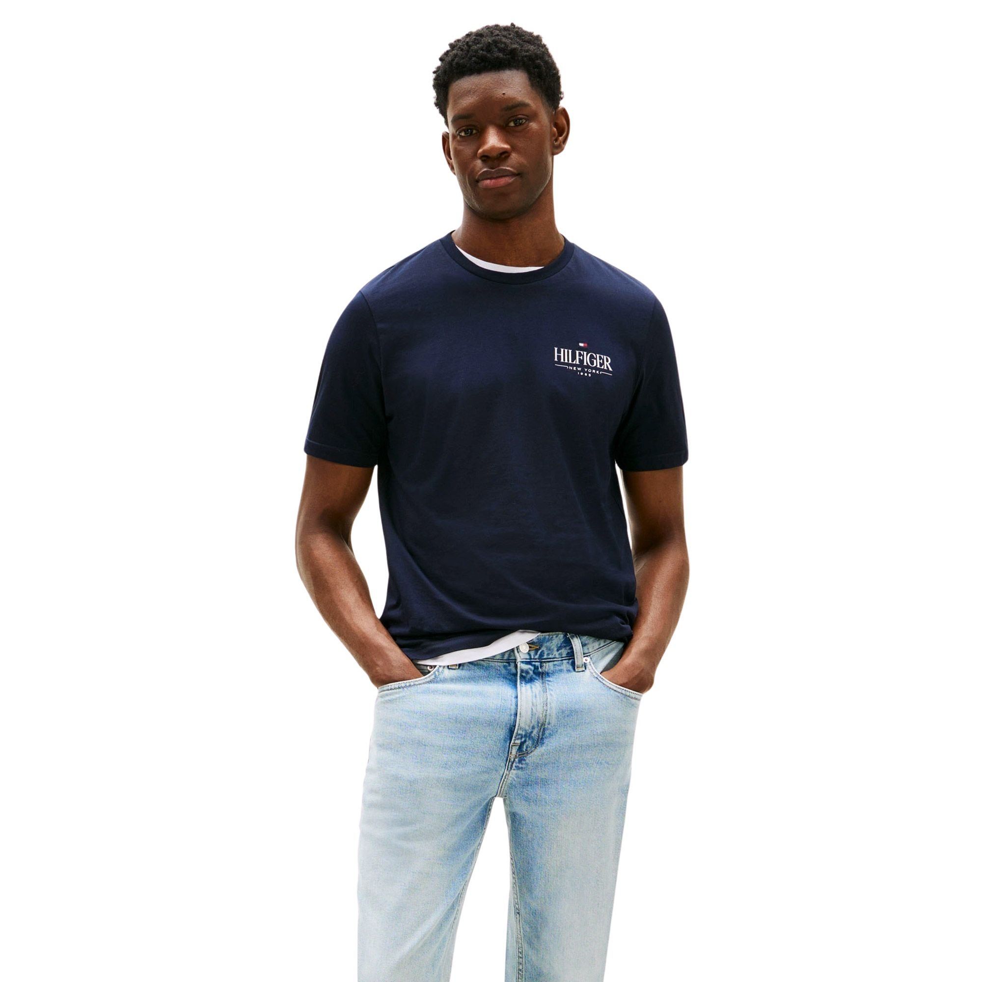 Tommy Hilfiger - Áo thun tay ngắn nam Hilfiger Stack Tee