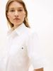 Tommy Hilfiger - Áo Sơ Mi Tay Ngắn Nữ Essential Poplin Short Sleeve Shirt