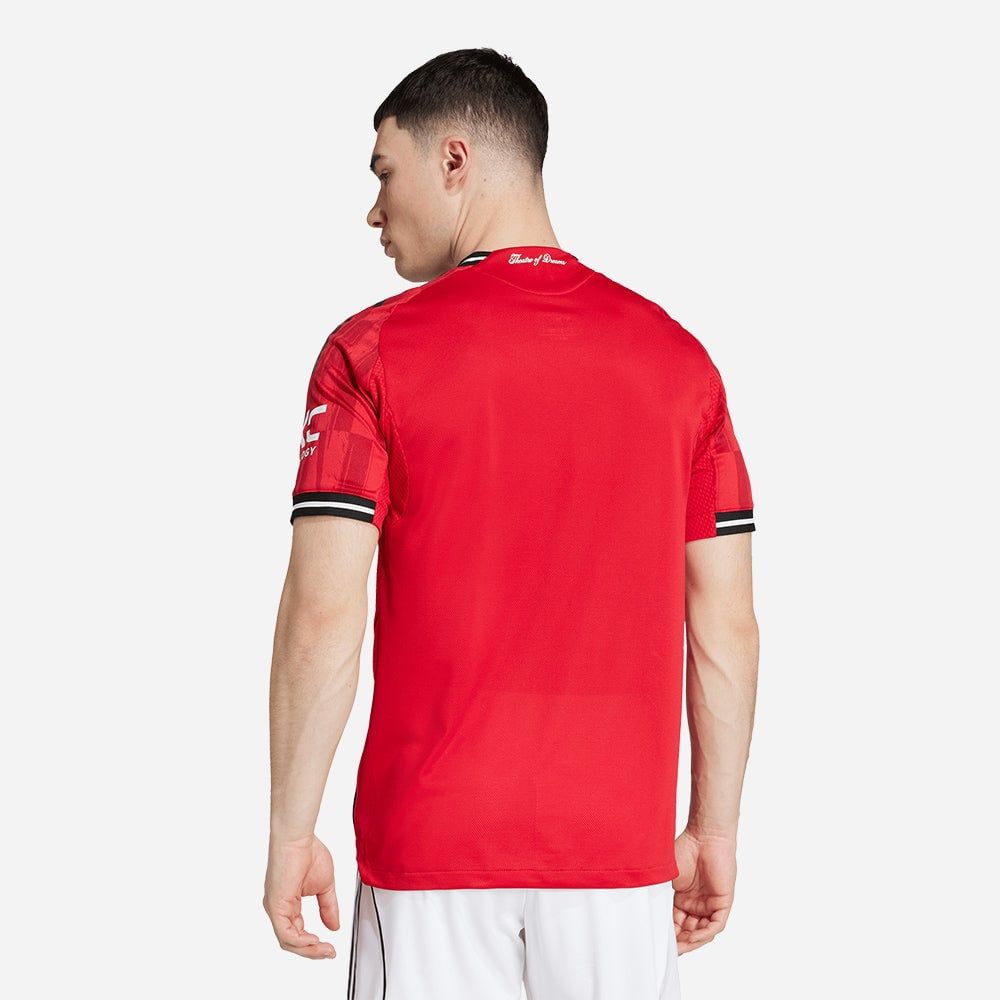 adidas - Áo thun đá banh Nam Men's Adidas Manchester United 25/26 Home Authentic Football Jersey - Red