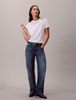 Calvin Klein - Áo Thun Tay Ngắn Nữ Script Logo Graphic Classic T-Shirt