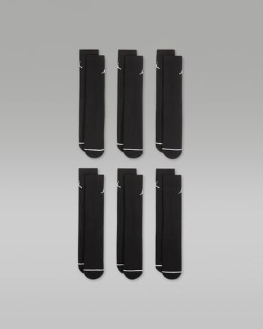 Nike - Vớ Nam Nữ Jordan Everyday Cushioned Crew Socks (6 Pairs)