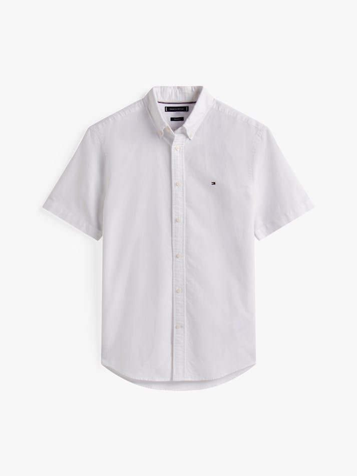 Tommy Hilfiger - Áo sơ mi tay ngắn nam Heritage Oxford Regular Fit Shirt