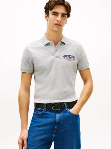 Tommy Hilfiger - Áo Thun Có Cổ Nam Left Chest Graphic Regular Polo