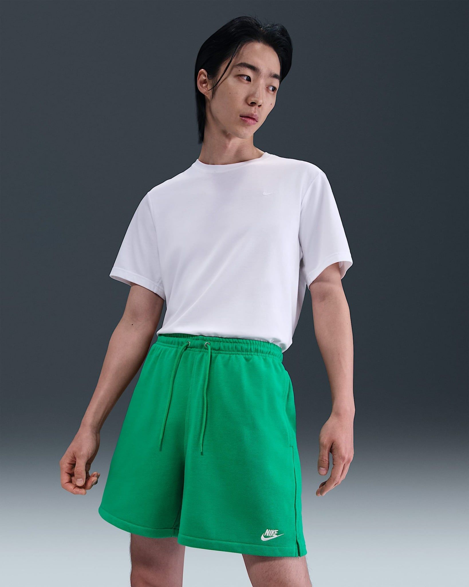 Nike - Quần nỉ ngắn thể thao Nam Nike Club Men's French Terry Flow Shorts