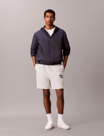 Calvin Klein - Quần Ngắn Thể Thao Nam Embroidered Logo Jogger Shorts