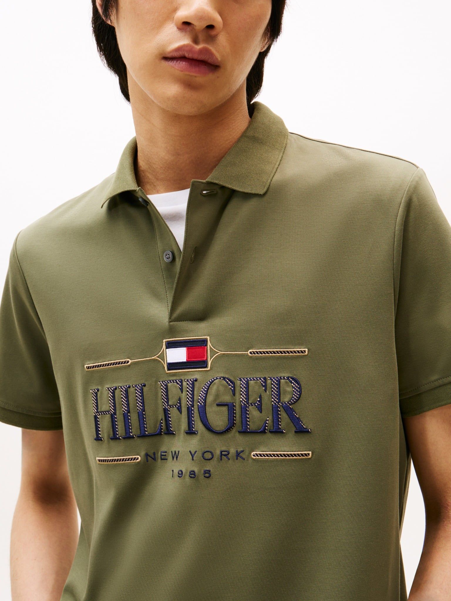 Tommy Hilfiger - Áo thun có cổ polo tay ngắn nam Icon Regular Polo