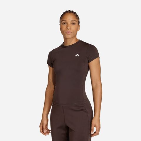 Adidas - Áo Tay Ngắn Thể Thao Nữ Primelift Essentials Workout Contour - 2
