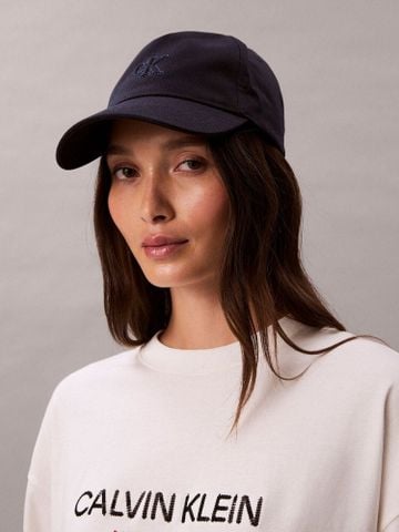 Calvin Klein - Nón lưỡi trai nữ Monogram Shine Embroidery Cap - 3