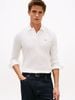 Tommy Hilfiger - Áo polo tay dài nam Herringbone Jacquard Long Sleeve Polo Shirt