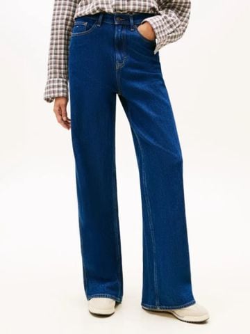 Tommy Hilfiger - Quần Jean ống rộng Nữ TH Claire Highrise Jeans