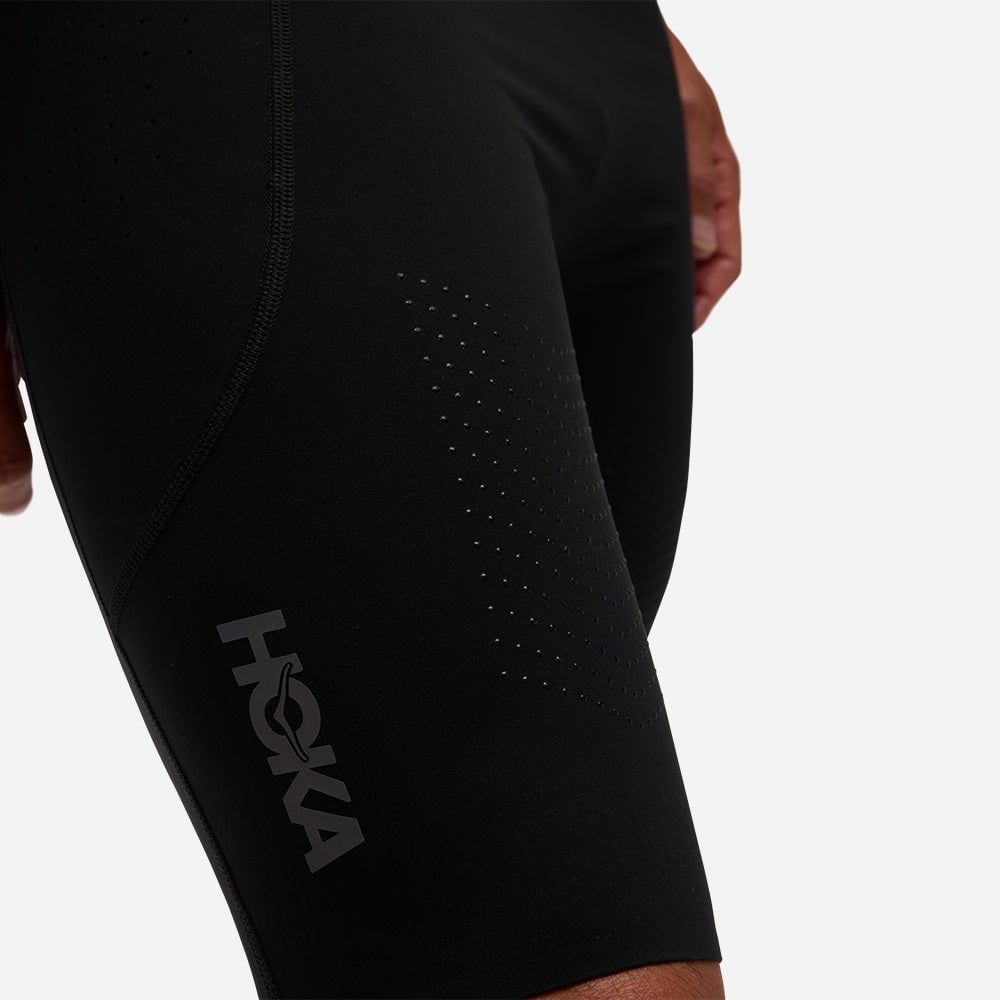 Hoka - Quần ngắn ống bó thể thao nam Skybreeze Half Tight Running