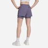 adidas - Quần ngắn chạy bộ Nữ Women's Adidas Own The Run Climacool 2-In-1 Shorts - Purple