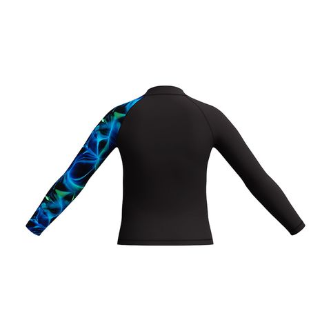 Speedo - Áo Rashguard Bé Trai Long Sleeve Print Rash Guard