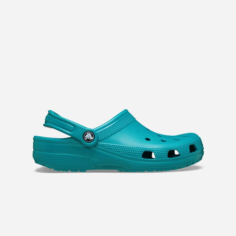 Crocs - Xăng đan nam nữ Classic Clog Turbo Teal Lifestyle