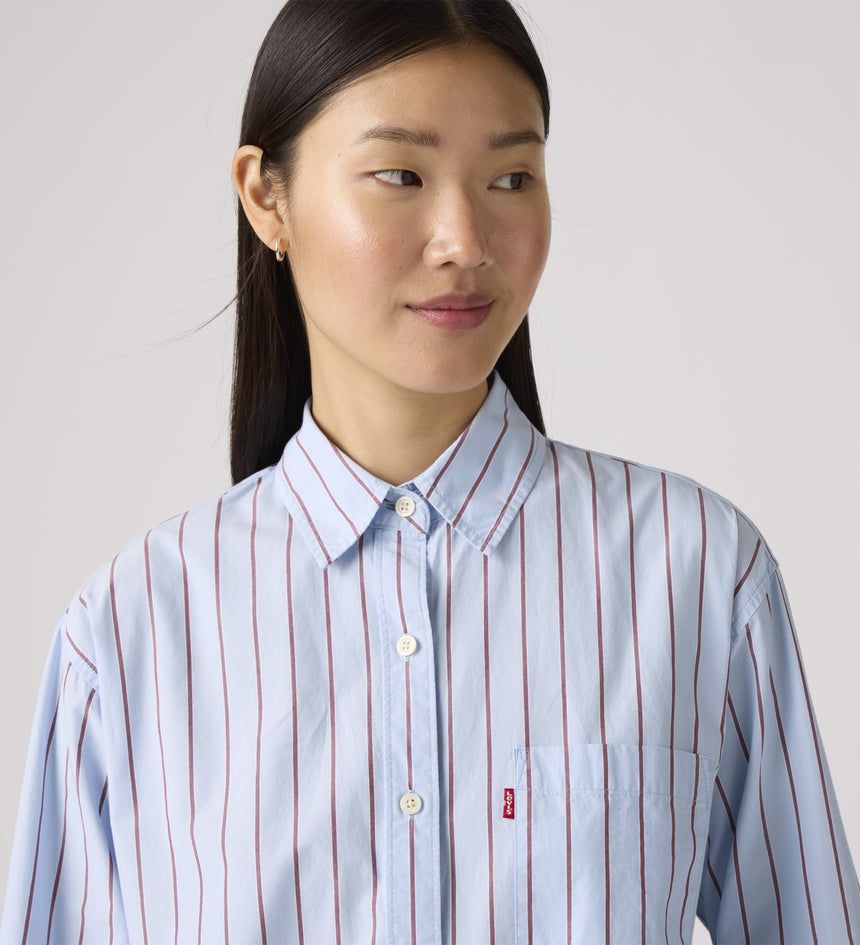 Levi's - Áo sơ mi tay dài nữ Women's Harlie Boyfriend Shirt - Multicolor