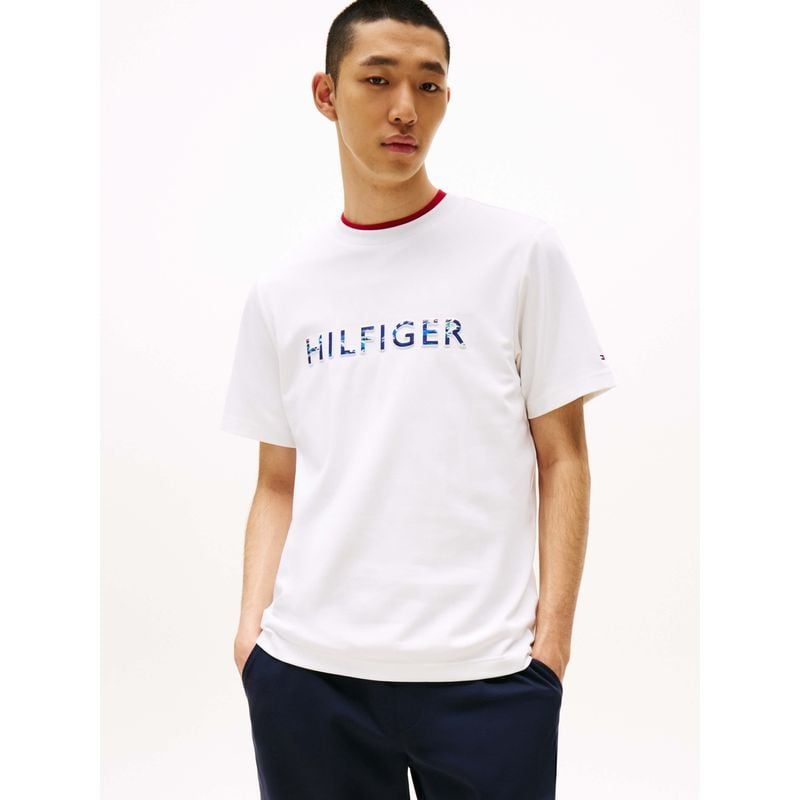 Tommy Hilfiger - Áo thun tay ngắn nam Hilfiger Embossed Logo Tee