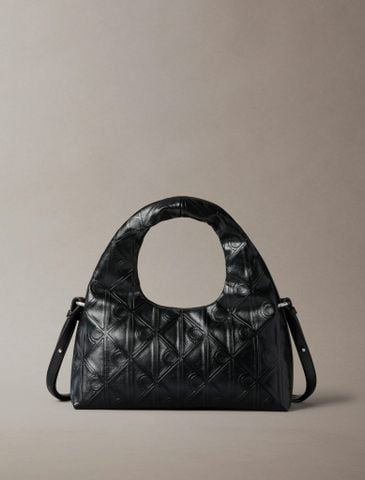 Calvin Klein - Túi xách nữ Puffer Emblem Logo Shoulder Bag