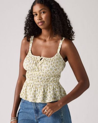 Levi's - Áo ba lỗ thời trang nữ Ambrey Blouse - Yellow - 2