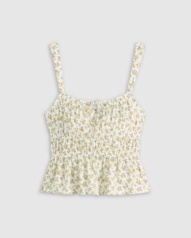 Levi's - Áo ba lỗ thời trang nữ Ambrey Blouse - Yellow - 4