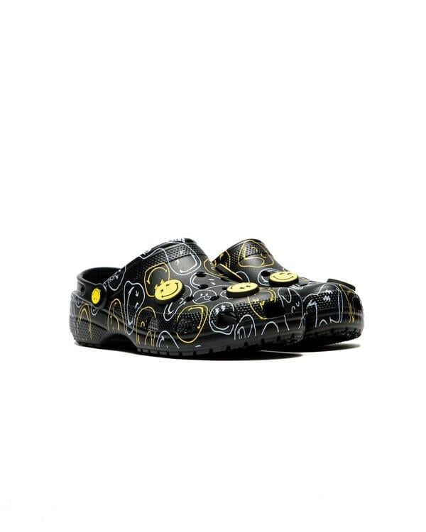 Crocs - Xăng đan nam nữ Classic Clog Unisex Smiley Lifestyle