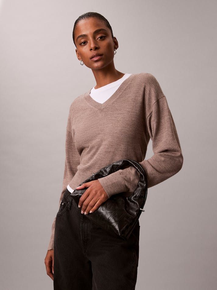 Calvin Klein - Túi xách nữ Puffer Emblem Logo Shoulder Bag