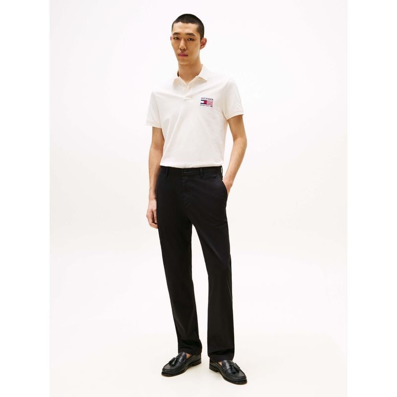 Tommy Hilfiger - Áo thun có cổ polo tay ngắn nam Hilfiger Flag Regular Polo