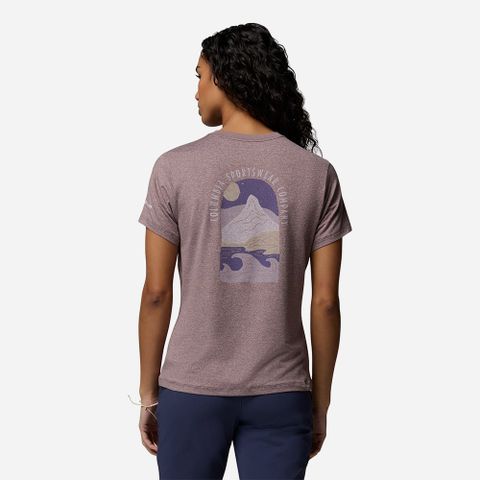Columbia - Áo Thun Tay Ngắn Nữ Parsons Point Back Graphic Tee