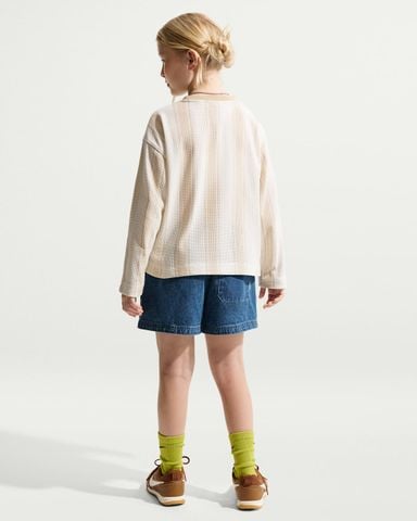 Nike - Quần Jean Ngắn Trẻ Em Sportswear Collection Older Kids' Denim Shorts