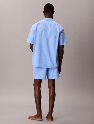 Calvin Klein - Quần Ngủ Nam Cotton Crest Logo Pyjama Shorts