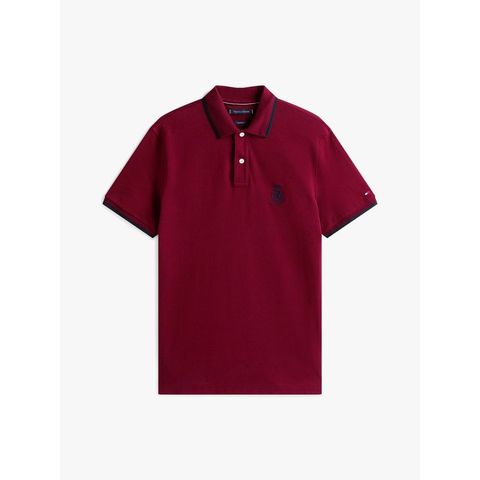 Tommy Hilfiger - Áo thun có cổ polo tay ngắn nam Holiday Crest Regular Polo
