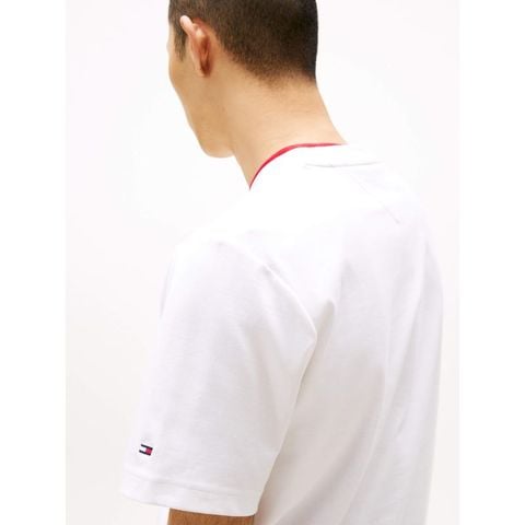 Tommy Hilfiger - Áo thun tay ngắn nam Hilfiger Embossed Logo Tee - 3