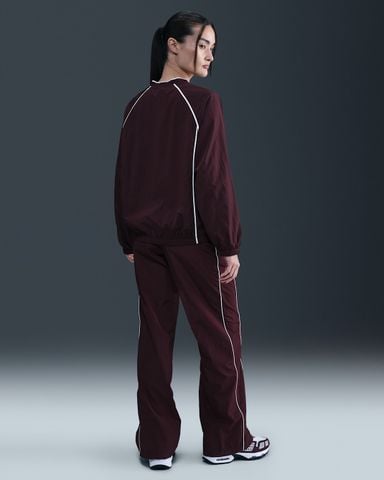 Nike - Áo tay dài thể thao Nữ Sportswear Windrunner Women's Pullover Top
