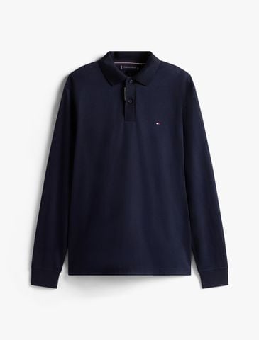 Tommy Hilfiger - Áo polo tay dài nam Mercerized Jacquard Polo - 2