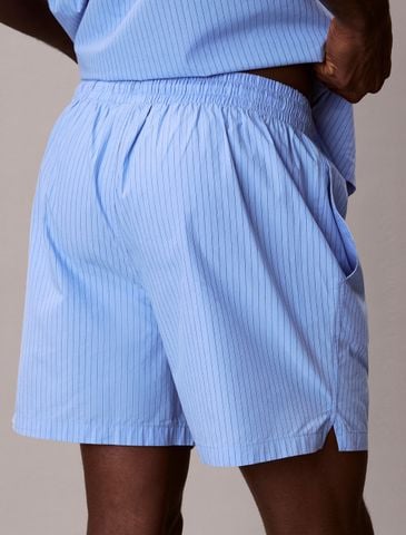 Calvin Klein - Quần Ngủ Nam Cotton Crest Logo Pyjama Shorts