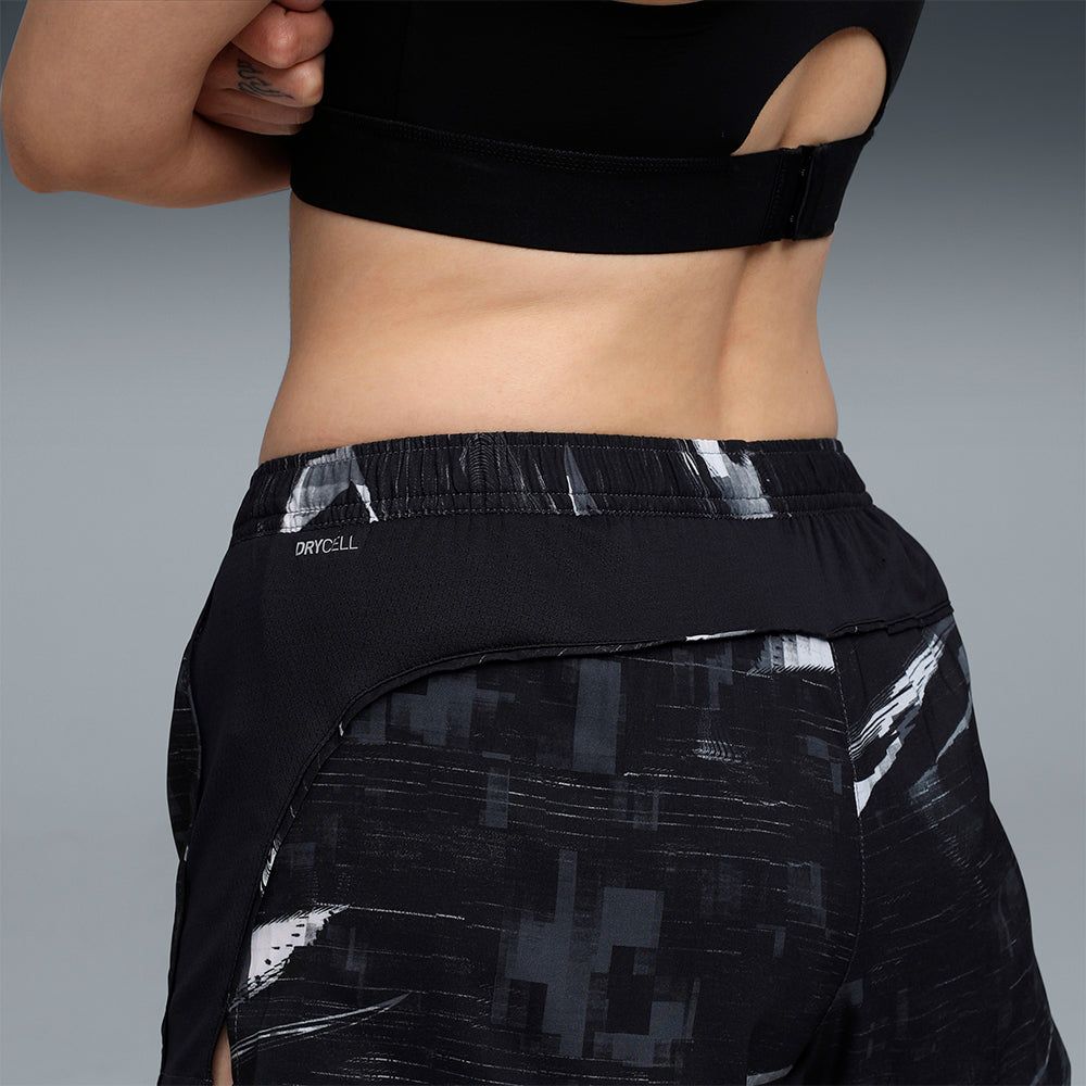 Puma - Quần ngắn nữ Run Velocity Aop 3 Inch Shorts - Black