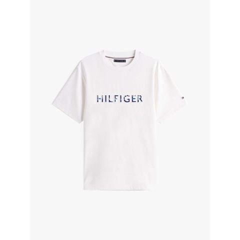 Tommy Hilfiger - Áo thun tay ngắn nam Hilfiger Embossed Logo Tee - 2