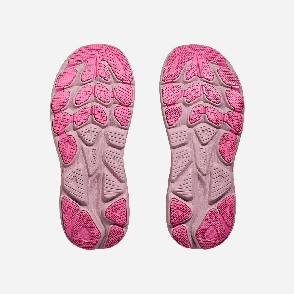 Hoka - Giày chạy bộ nữ Clifton 10 Wide Running Shoes