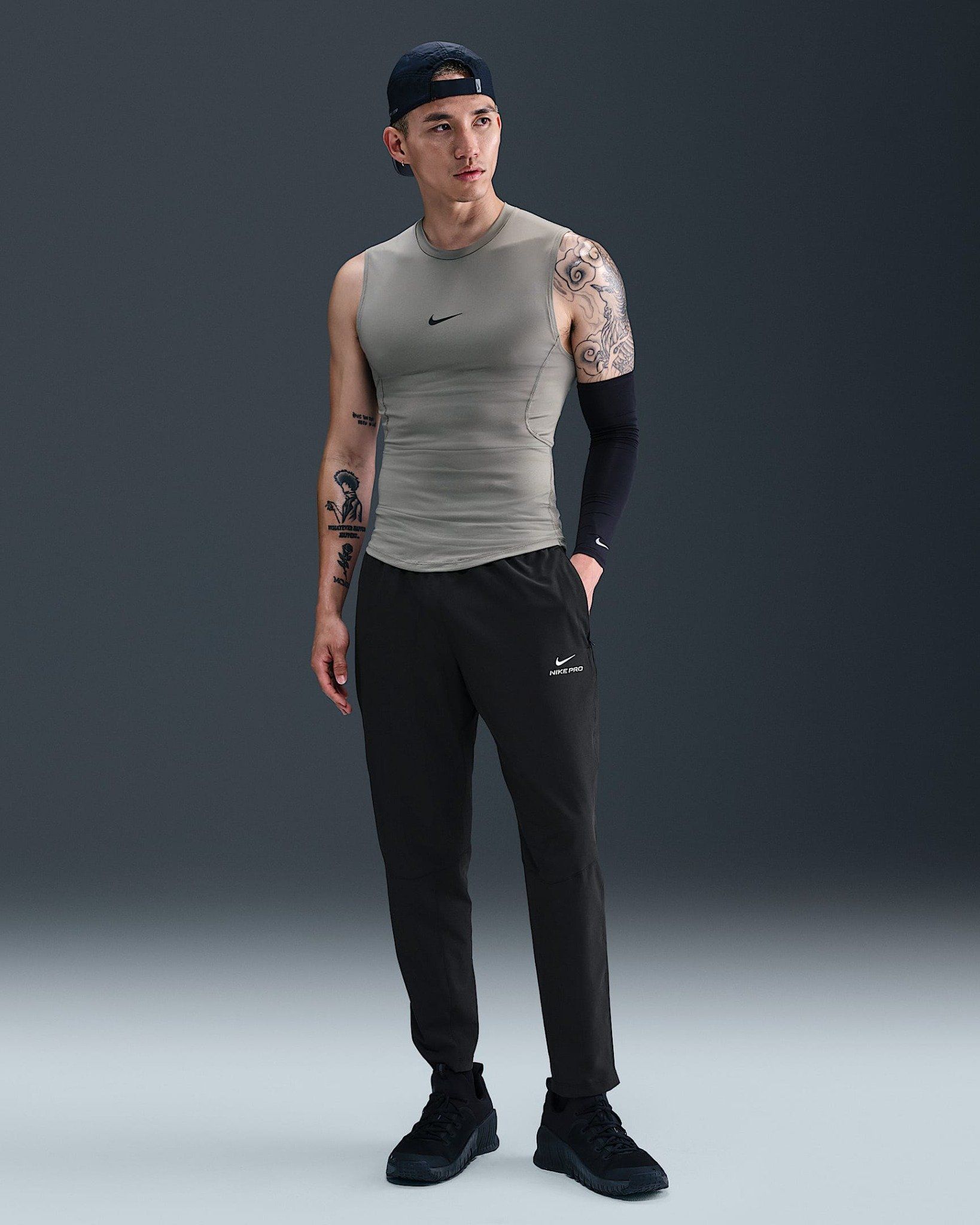 Nike - Quần dài thể thao Nam Nike Pro Training Men's Dri-FIT Trousers