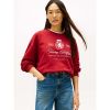 Tommy Hilfiger - Áo nỉ tay dài nữ Varsity Crest Terry Sweatshirt