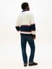 Tommy Hilfiger - Áo khoác len mỏng tay dài nam Colour-Blocked Relaxed Letterman Cardigan