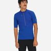 Hoka - Áo thun dáng ôm nam Skybreeze Short Sleeve Zip Running