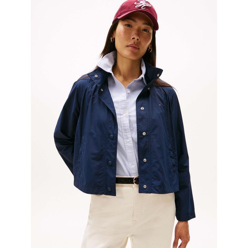 Tommy Hilfiger - Áo khoác gió tay dài nữ TH Lady Jacket Windbreaker