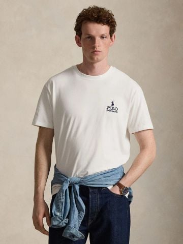 Ralph Lauren - Áo Thun Tay Ngắn Nam Classic Fit Logo Jersey T-Shirt